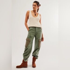 MOTHER G.I. Jane Greaser Nerdy Pants Size 26